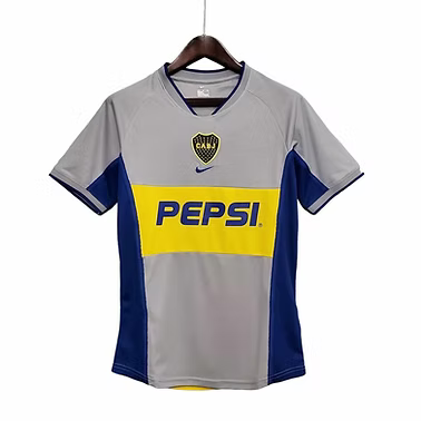 Retro Boca Juniors Away Shirt 2001/2002 - Retro Shirt Stories