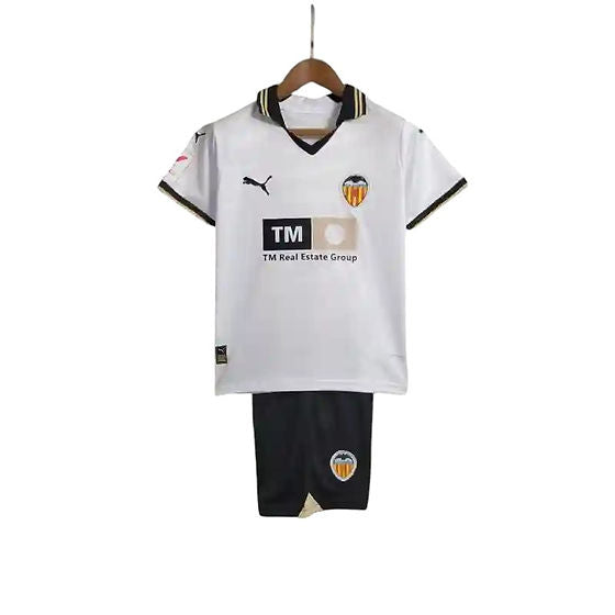 Valencia Home Kids Kit 2023/2024 - Retro Shirt Stories