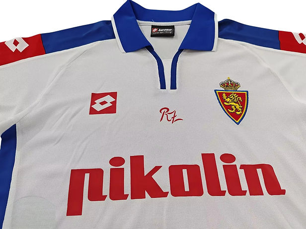 Retro Real Zaragoza Home Shirt 2004/2005 - Retro Shirt Stories