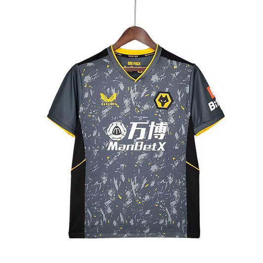 Wolves Away Shirt 2021/2022 - Retro Shirt Stories