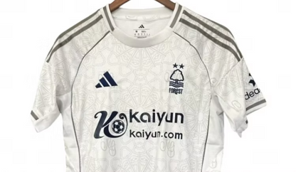 Nottingham Forest Away Shirt 2025/2026 - Retro Shirt Stories