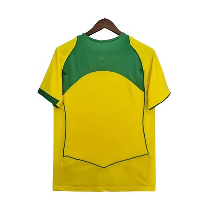 Retro Brazil Home Shirt 2004 - Retro Shirt Stories