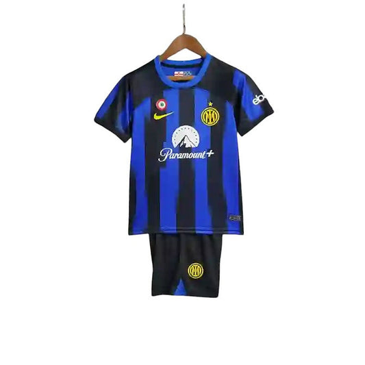 Inter Milan Home Kids Kit 2023/2024 - Retro Shirt Stories