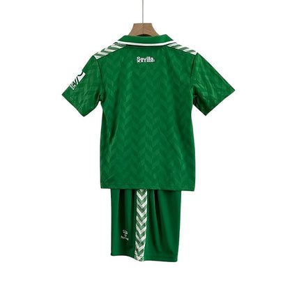 Real Betis Away Kids Kit 2023/2024 - Retro Shirt Stories