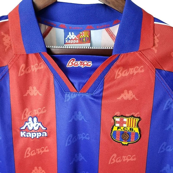Retro Barcelona Home Shirt 1995/1997 - Retro Shirt Stories
