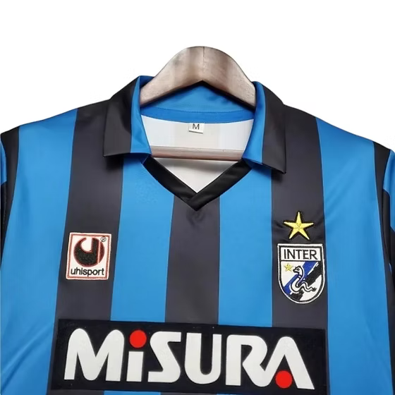Retro Inter Milan home Shirt 1988/1990 - Retro Shirt Stories