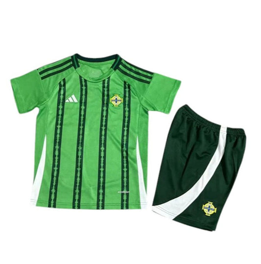 Northern Ireland Home Kids Kit 2024 - Retro Shirt Stories