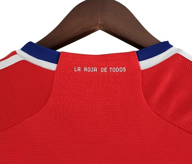 Chile Home Shirt 2022 - Retro Shirt Stories