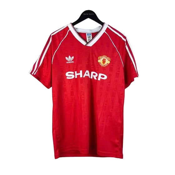 Retro Manchester United Home Shirt 1988/1990 - Retro Shirt Stories