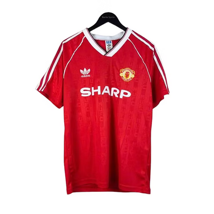 Retro Manchester United Home Shirt 1988/1990 - Retro Shirt Stories