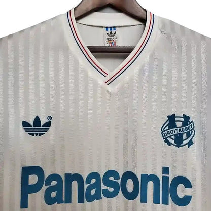 Retro Marseille Home Shirt 1990/1991 - Retro Shirt Stories