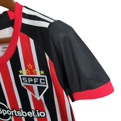 Sao Paulo Away Kids Kit 2023/2024 - Retro Shirt Stories
