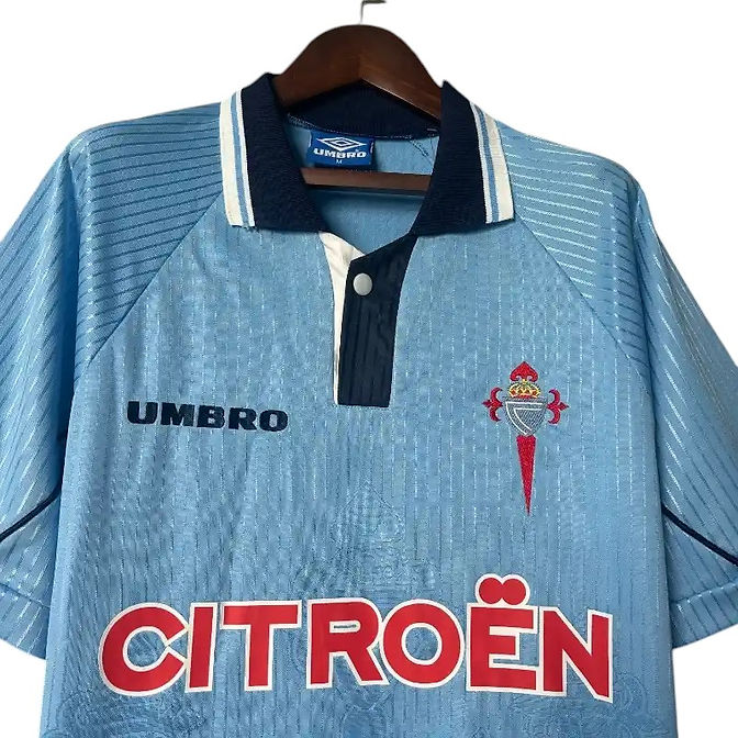 Retro Celta Vigo Home Shirt 1997/1999 - Retro Shirt Stories