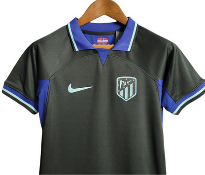 Retro Atlético Madrid Away Kids Kit 2022/2023 - Retro Shirt Stories