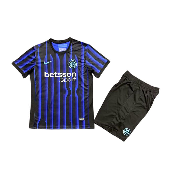 Inter Milan Home Kids Kit 2025/2026 - Retro Shirt Stories
