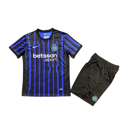 Inter Milan Home Kids Kit 2025/2026 - Retro Shirt Stories
