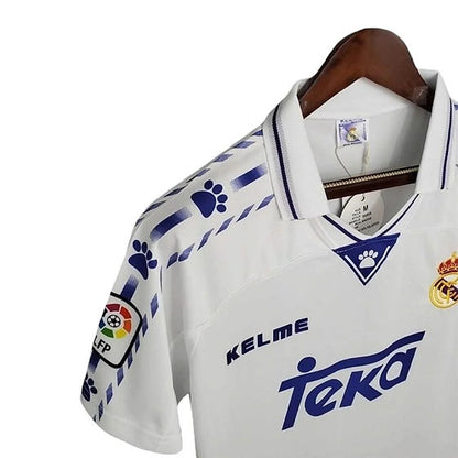 Retro Real Madrid Home Shirt 1996/1997 - Time Warp Kits
