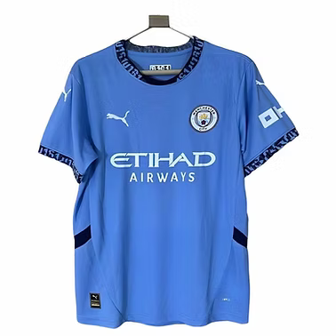 Manchester City Home Shirt 2024/2025 - Retro Shirt Stories