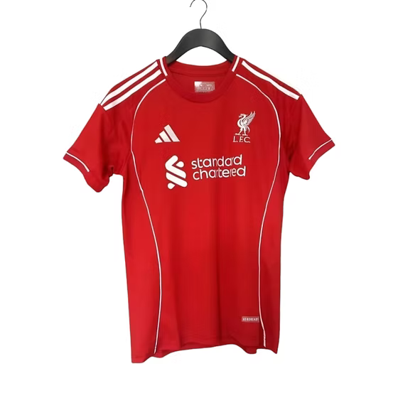 Liverpool Home Shirt 2025/2026 - Retro Shirt Stories