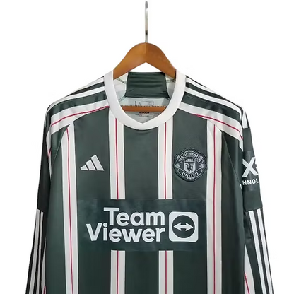 Manchester United Away LS Shirt 2023/2024 - Retro Shirt Stories