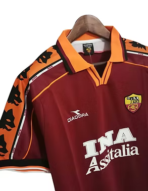Retro Roma Home Shirt 1998/1999 - Retro Shirt Stories
