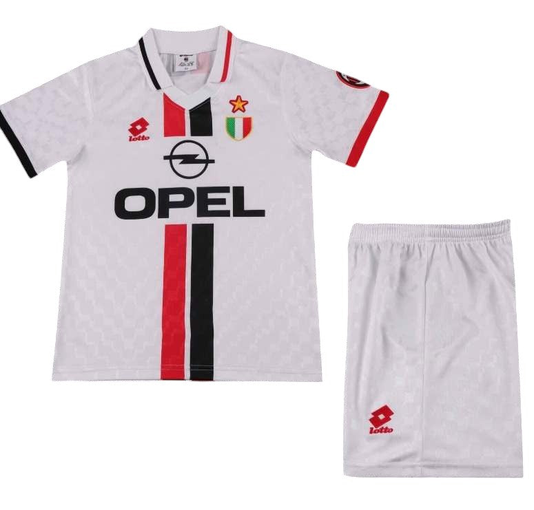 Retro AC Milan Away Kids Kit 1996/1997 - Retro Shirt Stories