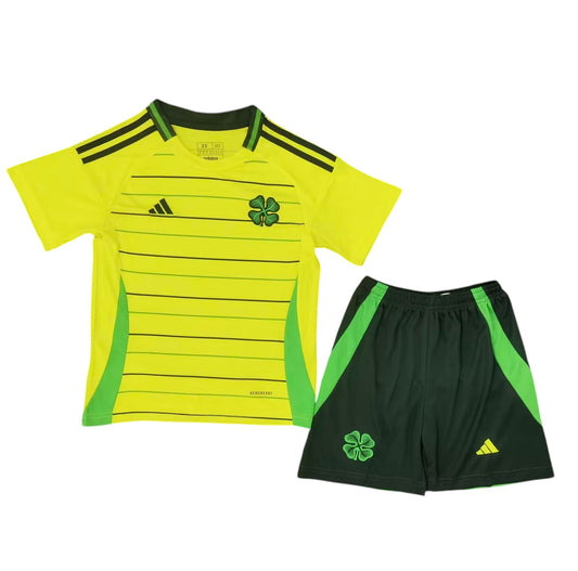 Celtic Away Kids Kit 2024/2025 - Retro Shirt Stories
