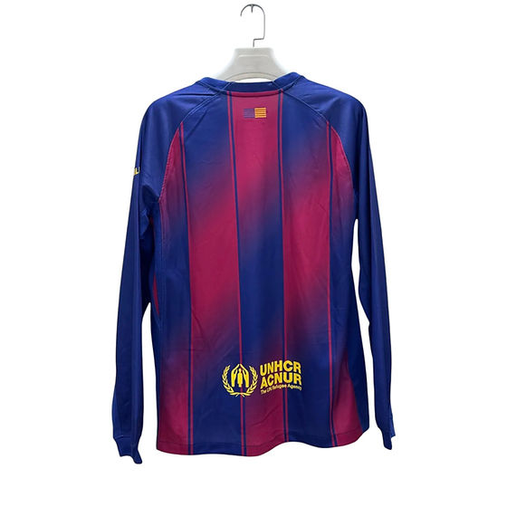 Barcelona LS Home Shirt 2025/2026 - Retro Shirt Stories