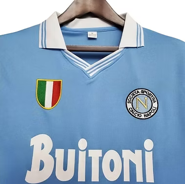 Retro Napoli Home Shirt 1986/1987 - Retro Shirt Stories