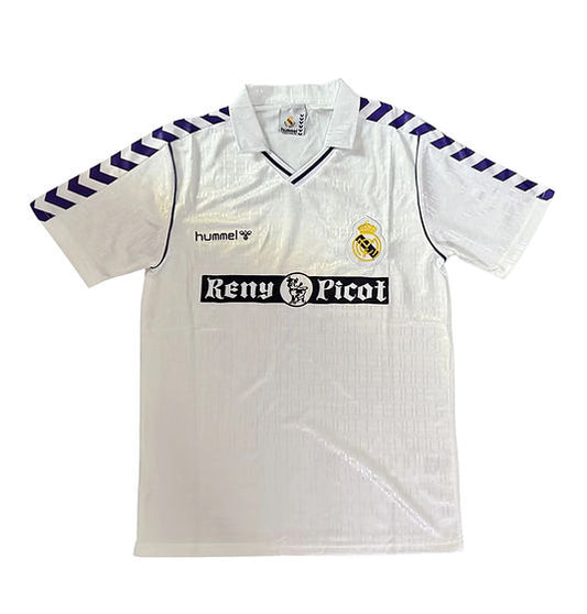 Retro Real Madrid Home Shirt 1989/1990 - Time Warp Kits