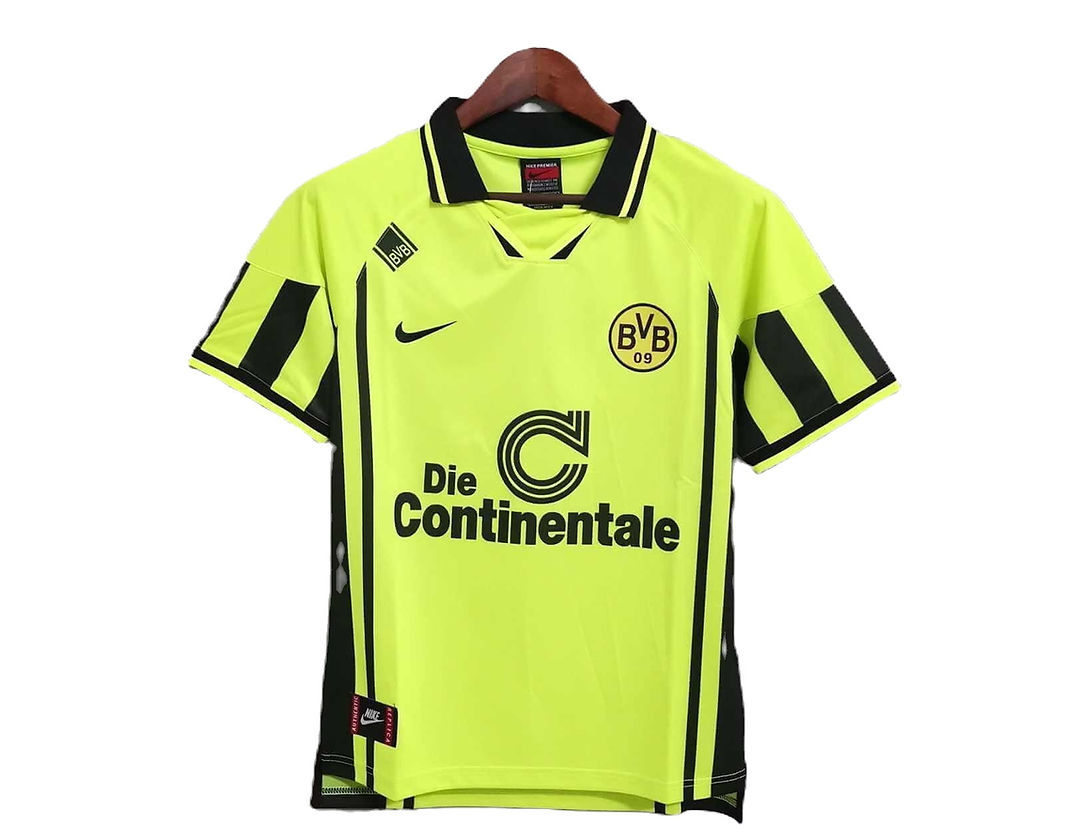 Retro Borussia Dortmund Home Shirt 1996/1997 - Retro Shirt Stories