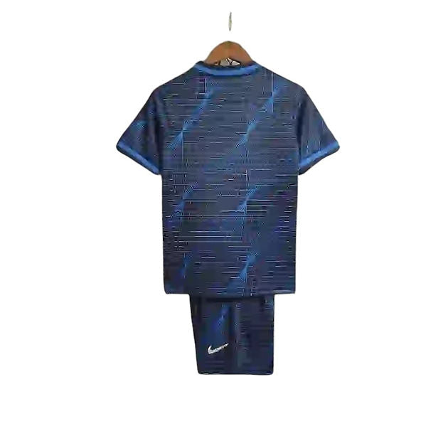 Chelsea Away Kids Kit 2023/2024 - Retro Shirt Stories