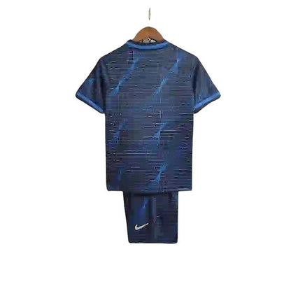 Chelsea Away Kids Kit 2023/2024 - Retro Shirt Stories