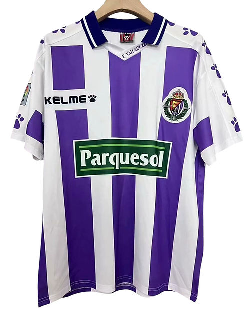 Retro Real Valladolid Home Shirt 1995/1996 - Retro Shirt Stories