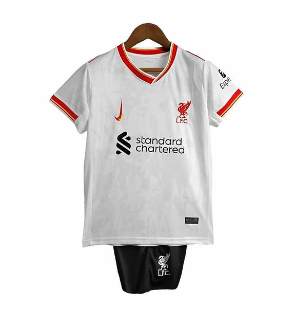 Liverpool 3rd Kids Kit 2024/2025 - Retro Shirt Stories