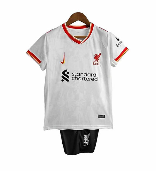 Liverpool 3rd Kids Kit 2024/2025 - Retro Shirt Stories