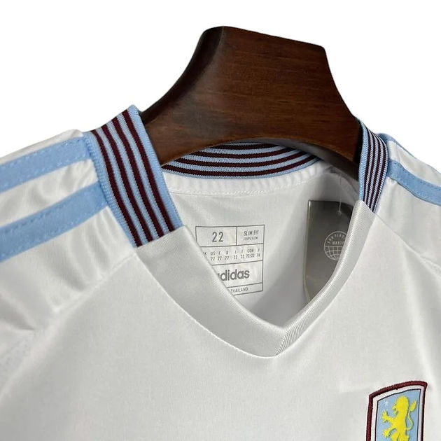 Aston Villa Away Kids Kit 2024/2025 - Retro Shirt Stories