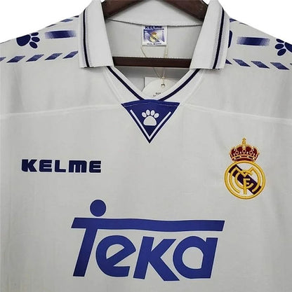 Retro Real Madrid Home Shirt 1996/1997 - Time Warp Kits