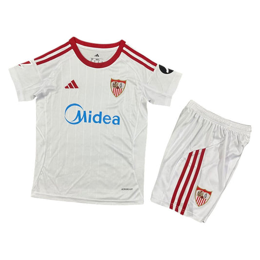 Sevilla Home Kids Kit 2025/2026 - Retro Shirt Stories