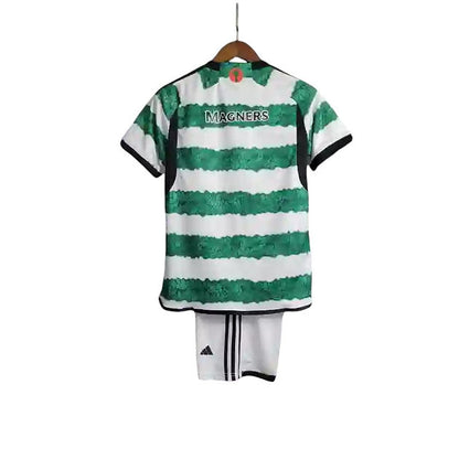 Celtic Home Kids Kit 2023/2024 - Retro Shirt Stories