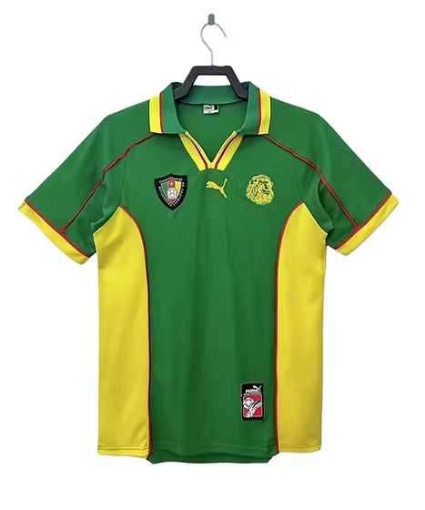 Retro Cameroon Home Shirt 1998 - Retro Shirt Stories