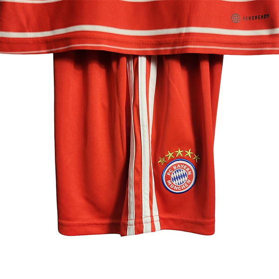 Bayern Munich Home Kids Kit 2022/2023 - Retro Shirt Stories