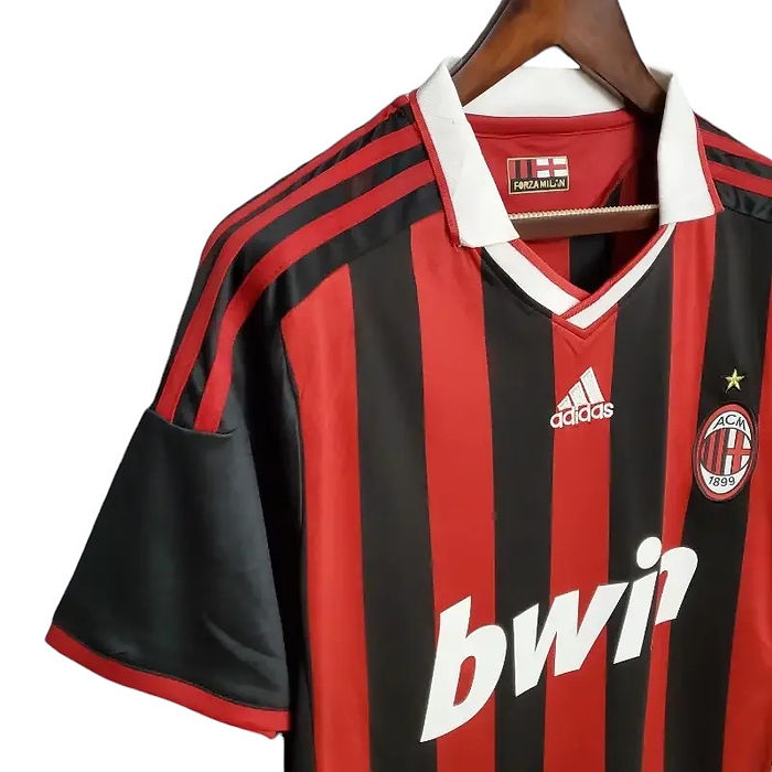 Retro AC Milan Home Shirt 2009/2010 - Retro Shirt Stories