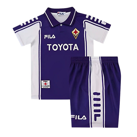 Retro Fiorentina Home Kids Kit 1999/2000 - Retro Shirt Stories