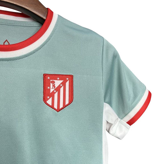 Atlético Madrid Away Kids Kit 2024/2025 - Retro Shirt Stories