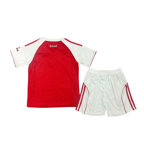 Arsenal Home Kids Kit 2025/2026 - Retro Shirt Stories