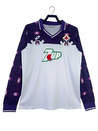 Retro Fiorentina LS Away Shirt 1992/1993 - Retro Shirt Stories