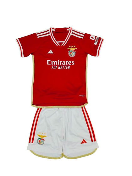 Benfica Home Kids Kit 2023/2024 - Retro Shirt Stories