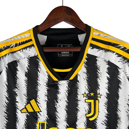 Juventus LS Home Shirt 2023/2024 - Retro Shirt Stories