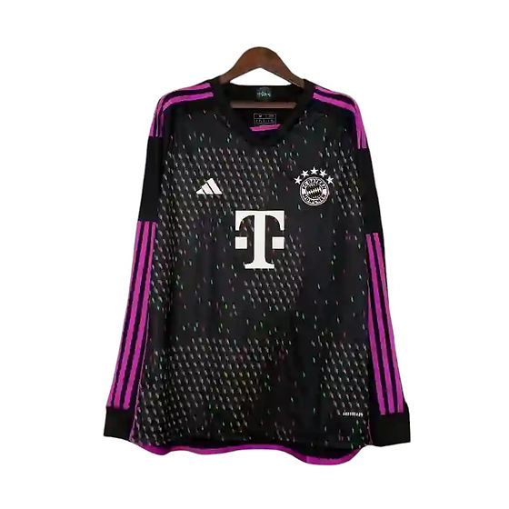Bayern Munich LS Away Shirt 2023/2024 - Retro Shirt Stories